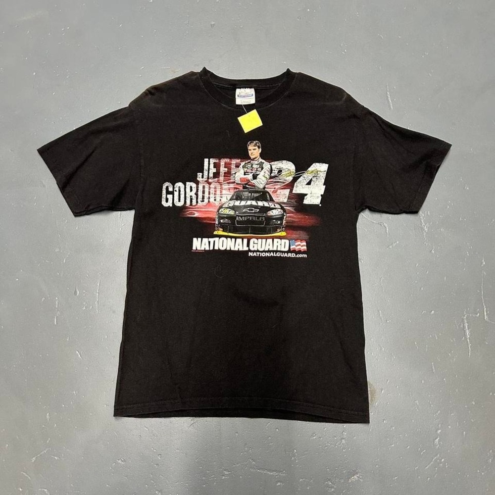Vintage y2k nascar Jeff Gordon big print graphic racing tee shirt tshirt